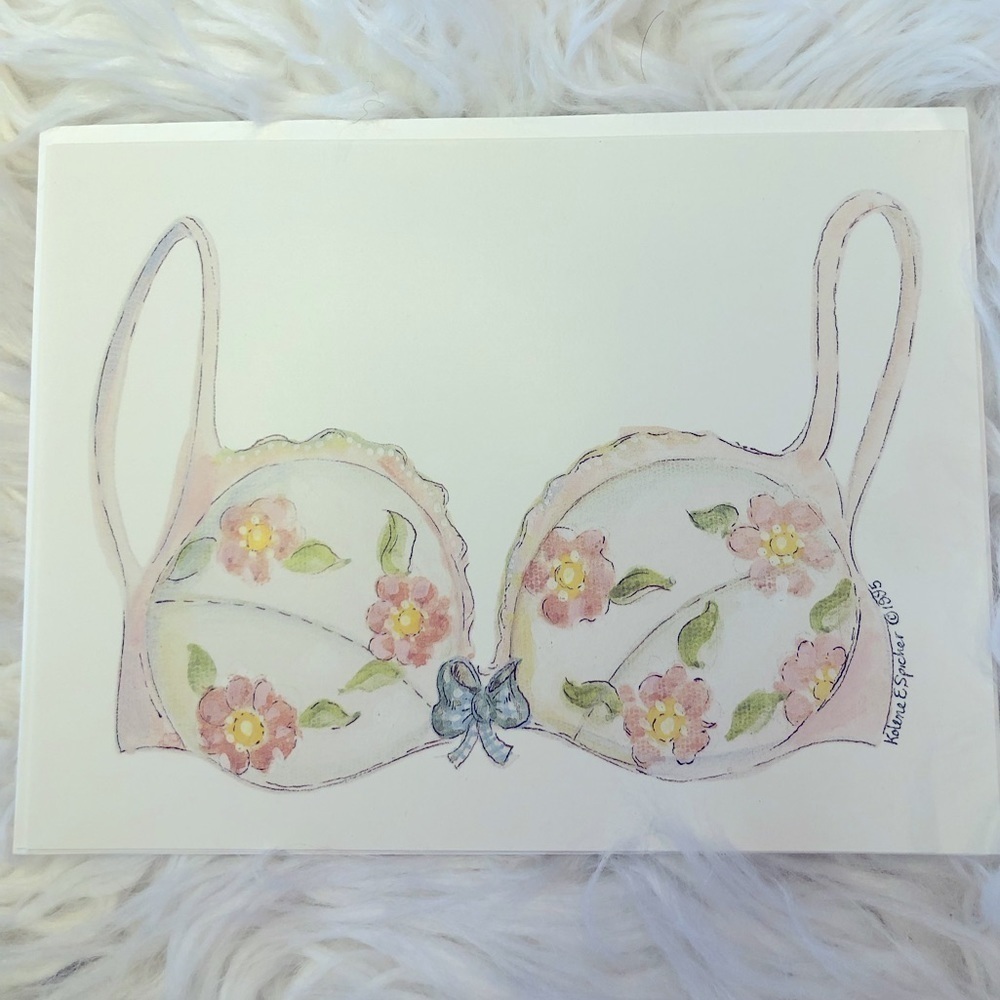Kathy Spicher Lingerie Notecards Vintage NWT